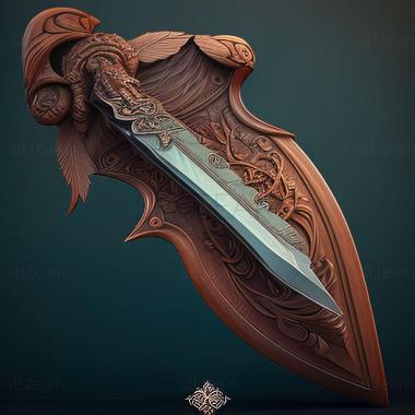 3D модель Гра Xuan Yuan Sword VII (STL)